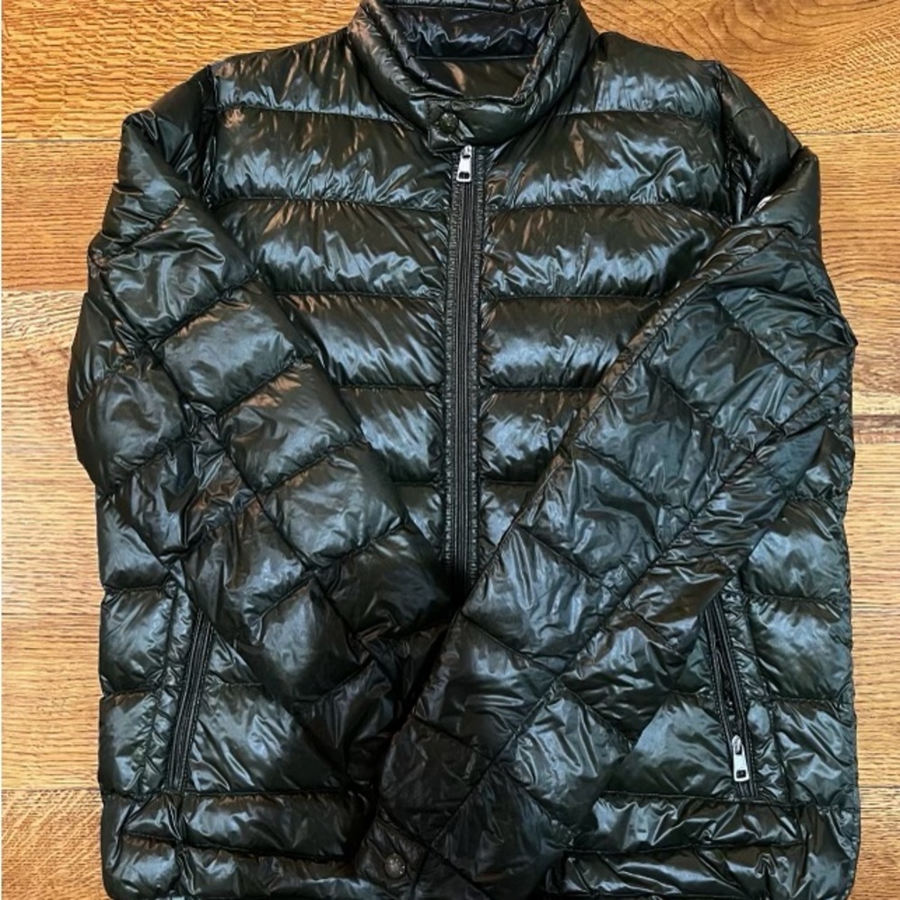 Moncler Men’s Size S Forest Green Short Puffer